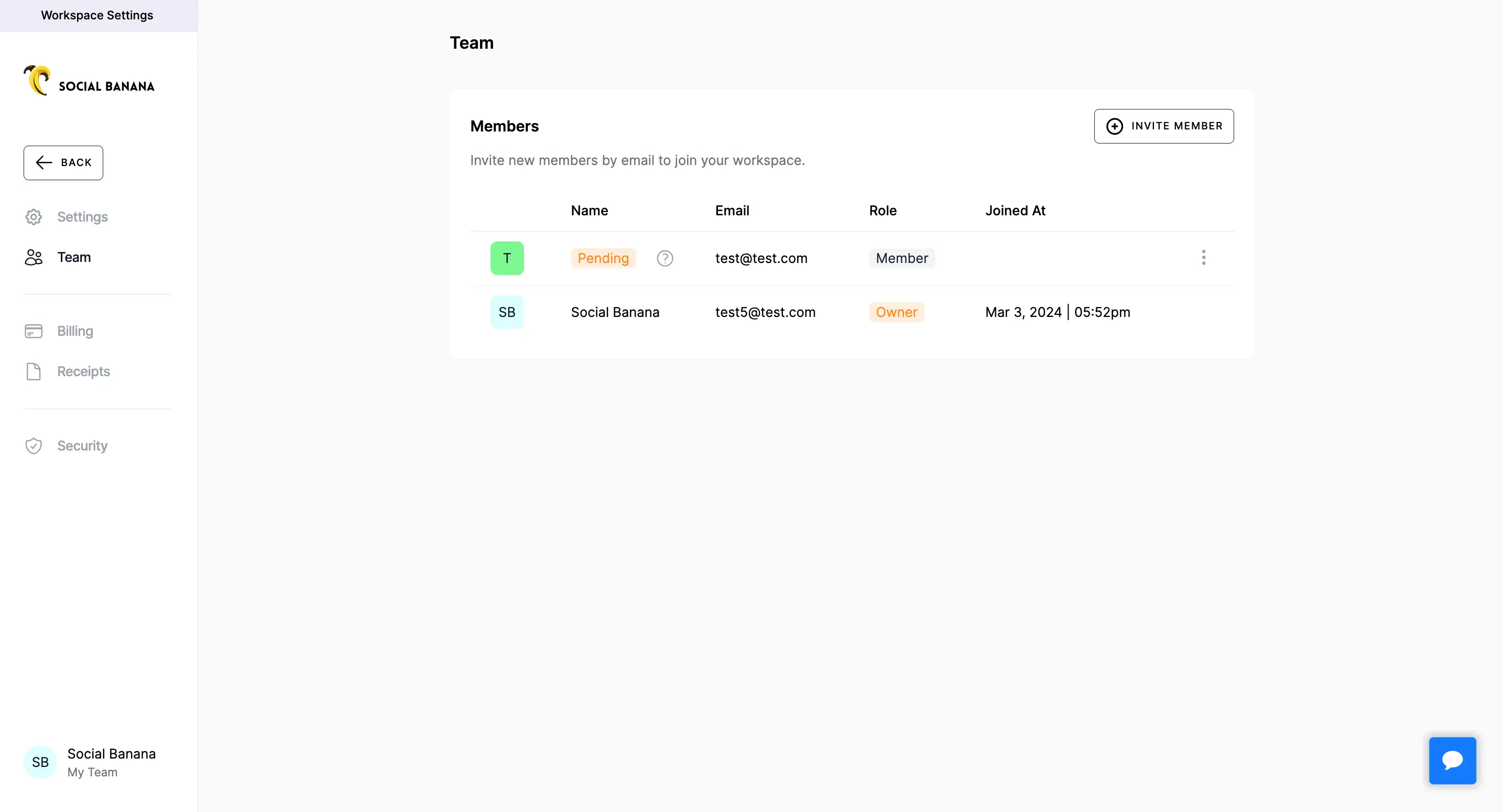 App screenshot